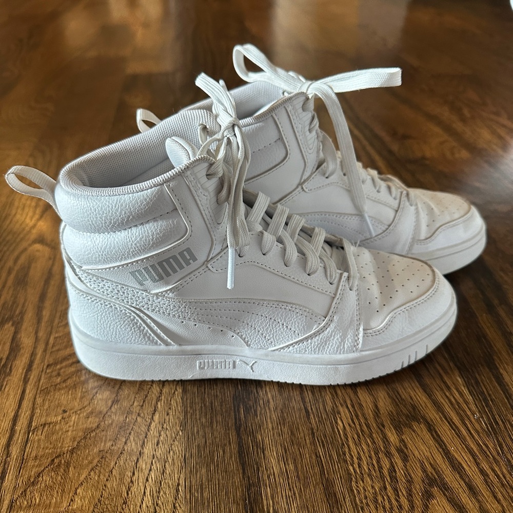 Puma Classic White High-Tops